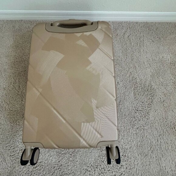 Samantha Brown 22" Hardside Carry-On Spinner , Luggage CHAMPAGNE nwt - Picture 6 of 14